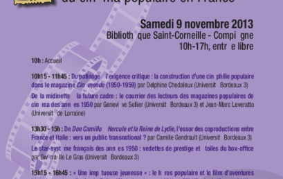 1950-1959 : les années glorieuses du cinéma populaire en France