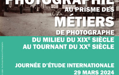 La photographie au prisme des métiers de photographe, du milieu du XIXe siècle au tournant du XXe siècle La photographie au prisme des métiers de photographe, du milieu du XIXe siècle au tournant du XXe siècle