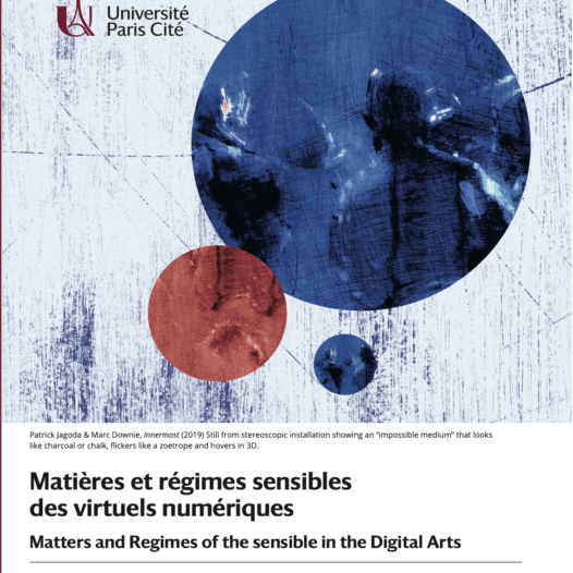 Matières et régimes sensibles des virtuels numériques Matières et régimes sensibles des virtuels numériques