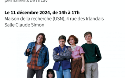 « Faire association. Organiser une journée d’étude » – Journée d’étude méthodologique de l’Ircav « Faire association. Organiser une journée d’étude » – Journée d’étude méthodologique de l’Ircav