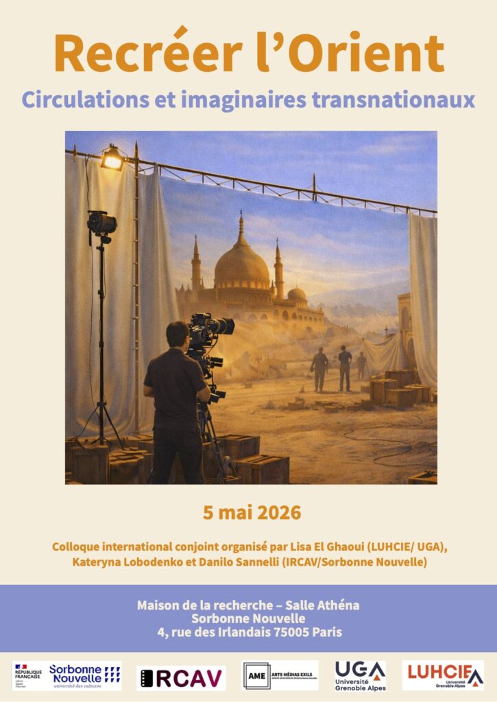 Colloque le 5 mai 2026 en salle Athéna de la Maison de la recherche de la Sorbonne Nouvelle.