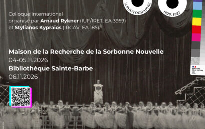 Le spectacle au prisme des métiers de photographe (XIXe-XXe siècles)